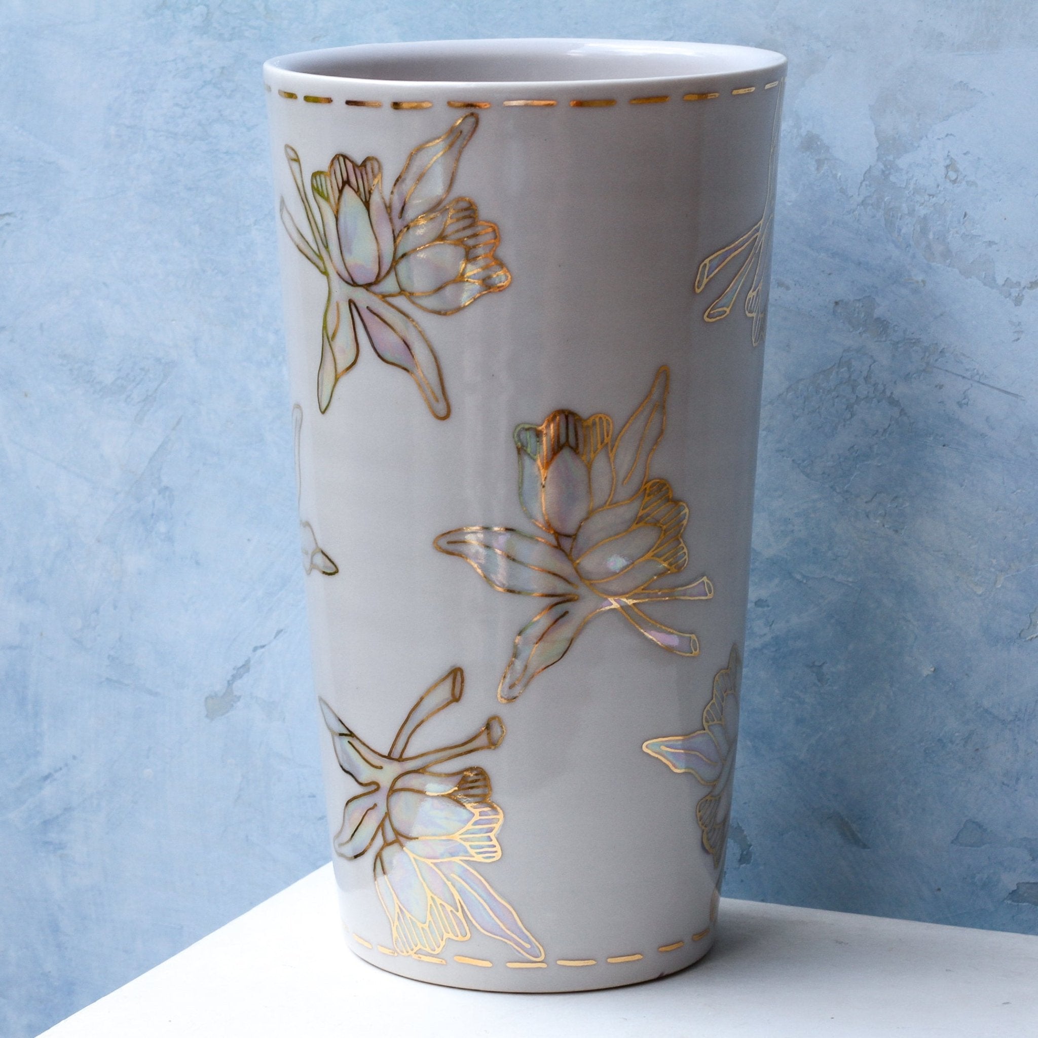 Tulip Vase - One of a Kind - Apricity Ceramics