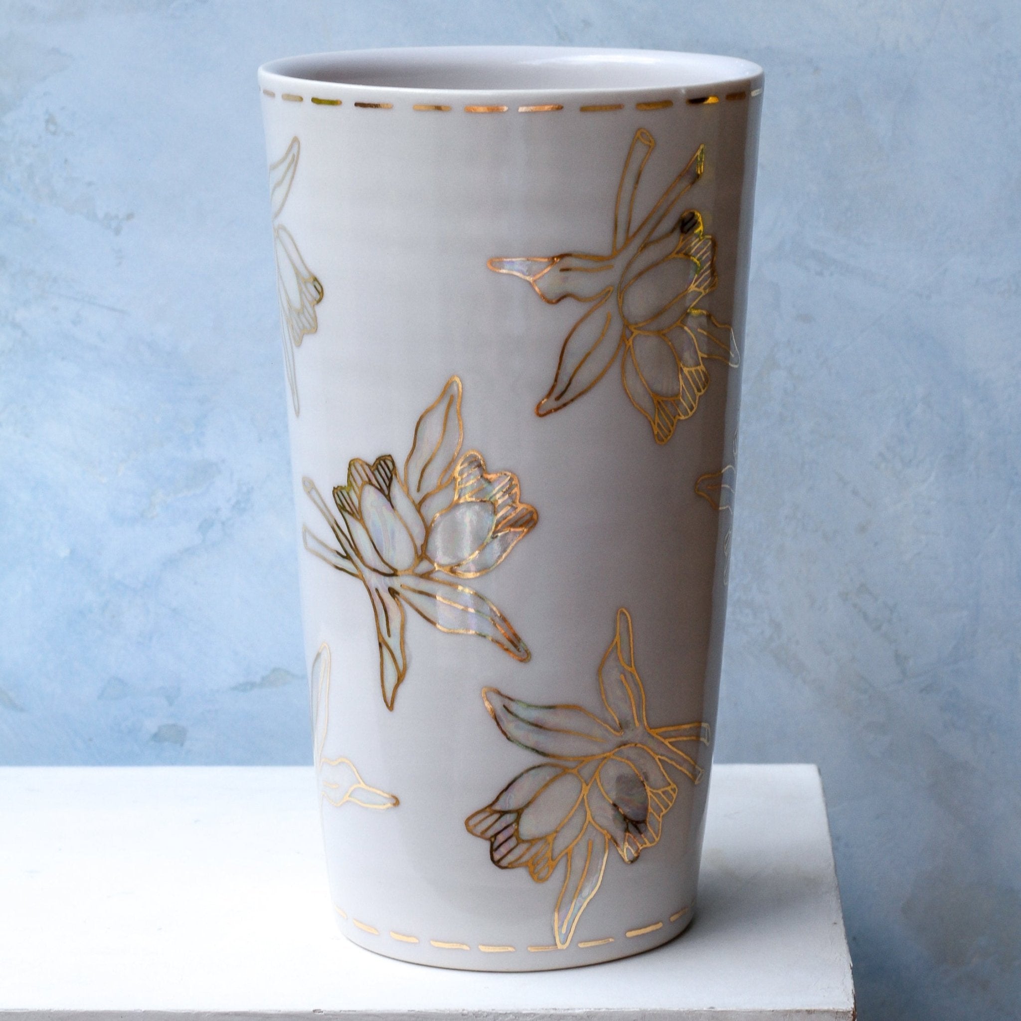 Tulip Vase - One of a Kind - Apricity Ceramics
