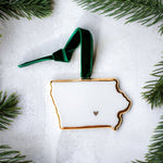 USA State Ornament - Apricity Ceramics