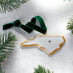 USA State Ornament - Apricity Ceramics