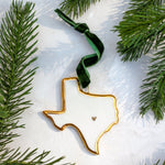 USA State Ornament - Apricity Ceramics