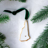 USA State Ornament - Apricity Ceramics