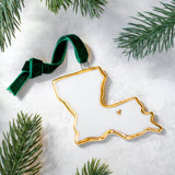 USA State Ornament - Apricity Ceramics