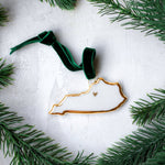 USA State Ornament - Apricity Ceramics