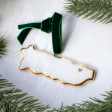 USA State Ornament - Apricity Ceramics