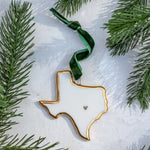 USA State Ornament - Apricity Ceramics