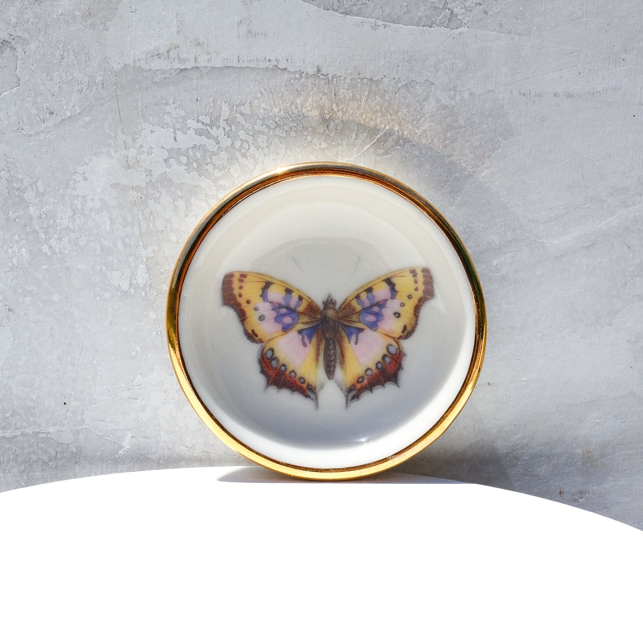 Vanessa Butterfly Trinket Dish - Apricity Ceramics