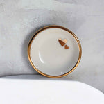 White Double Heart Trinket Dish - Apricity Ceramics