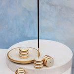 Wiggle Incense Holder - Apricity Ceramics