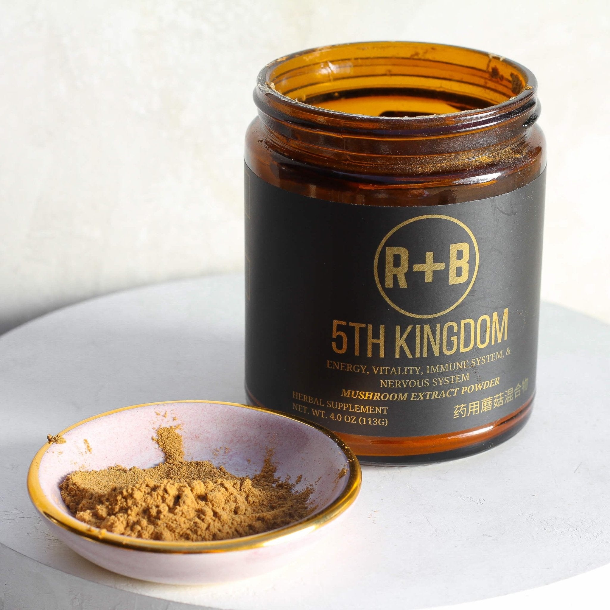 5th Kingdom Mushroom Blend | Medicinal Mushrooms with Immunological Properties - Apricity Ceramics