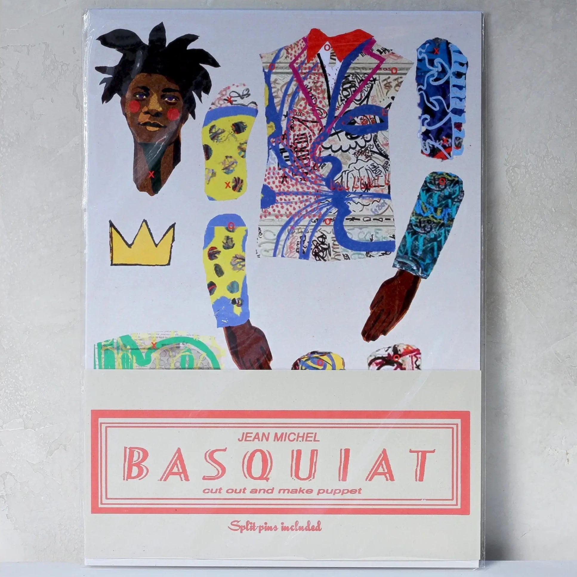 Basquiat Cut and Make Puppet - Apricity Ceramics