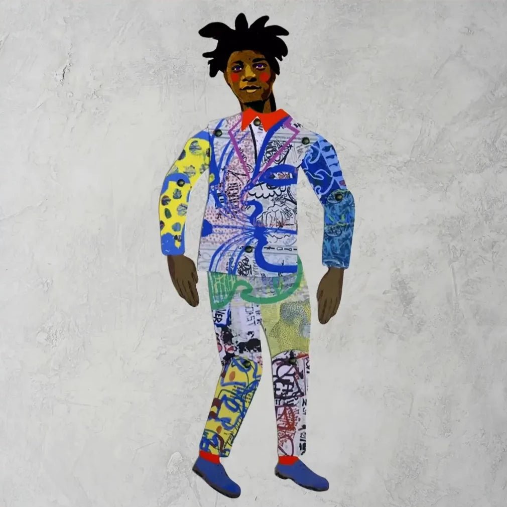 Basquiat Cut and Make Puppet - Apricity Ceramics