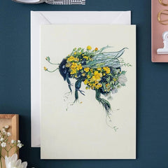 Bumblebee Card - Apricity Ceramics