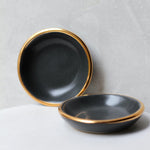 Charcoal Trinket Dish - Apricity Ceramics