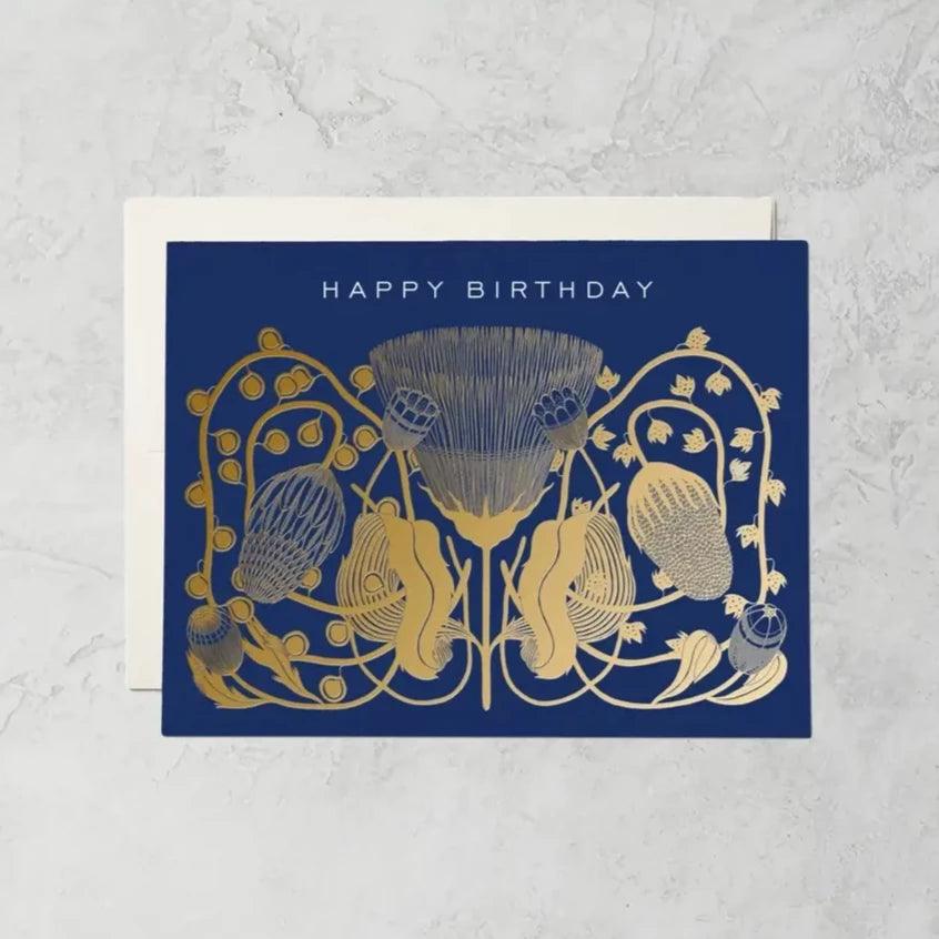 Cobalt Card - Apricity Ceramics