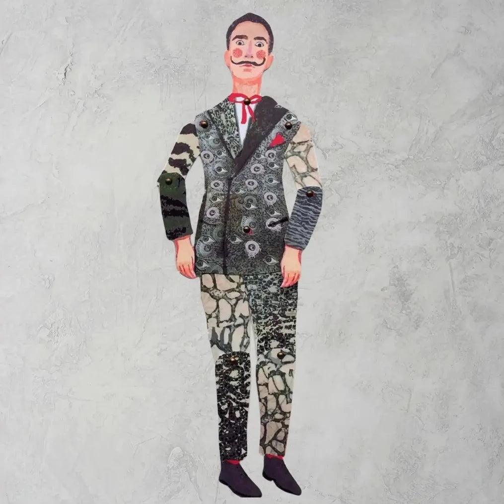 Dalí Cut and Make Puppet - Apricity Ceramics