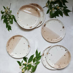 Drops of Honey Bee Dessert Plate (MADE TO ORDER) - Apricity Ceramics