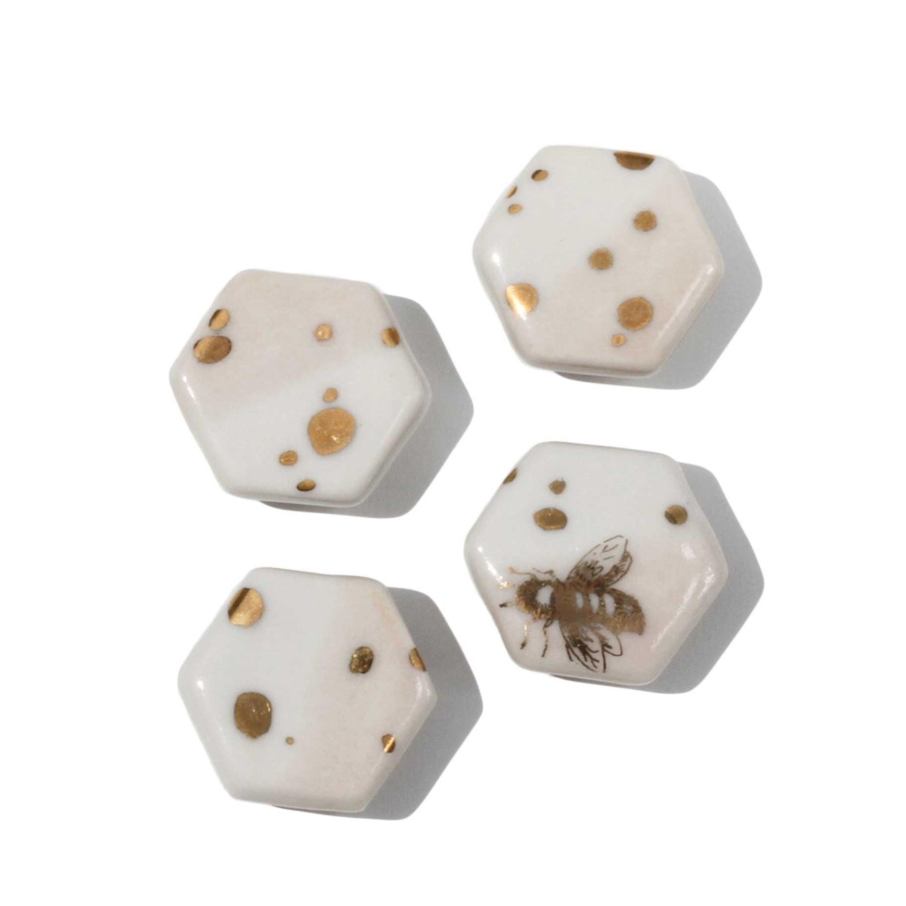 Drops of Honey Bee Magnets