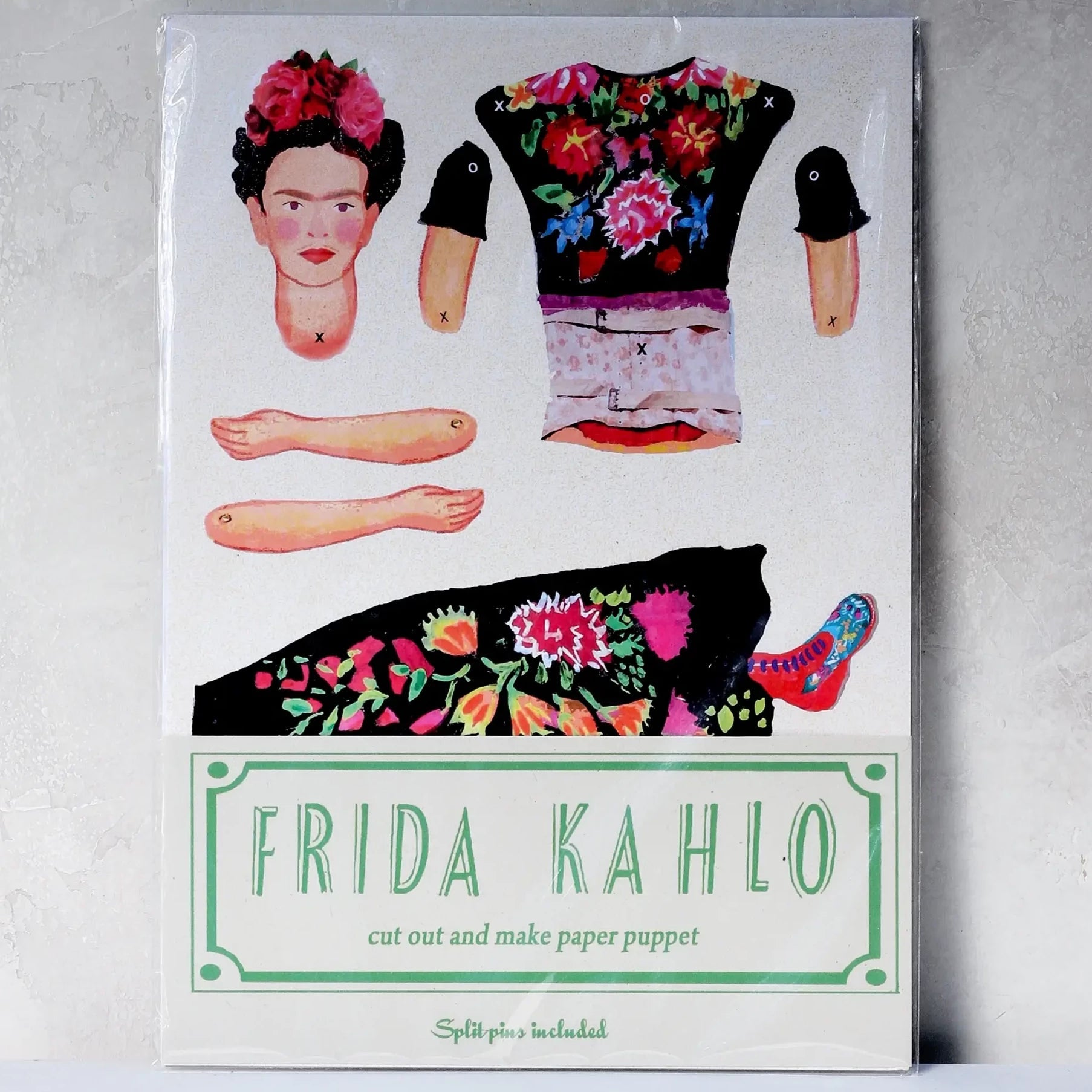Frida Cut-and-Make Puppet