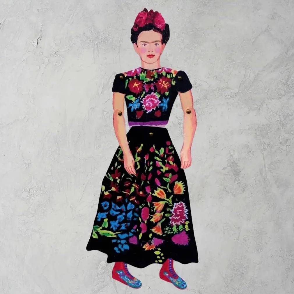 Kahlo Cut-and-Make Puppet - Apricity Ceramics