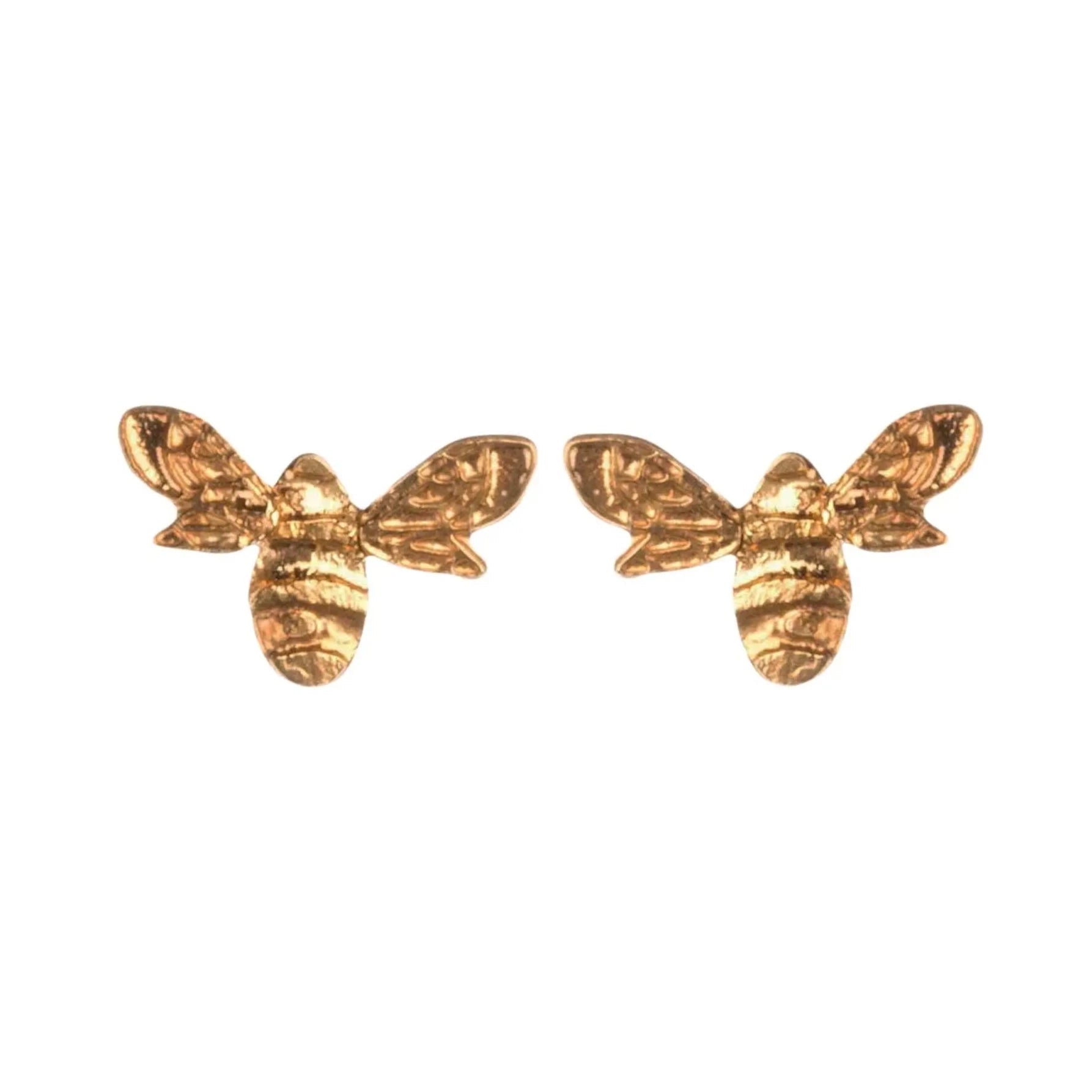 Mini Bee Stud Earrings - Apricity Ceramics