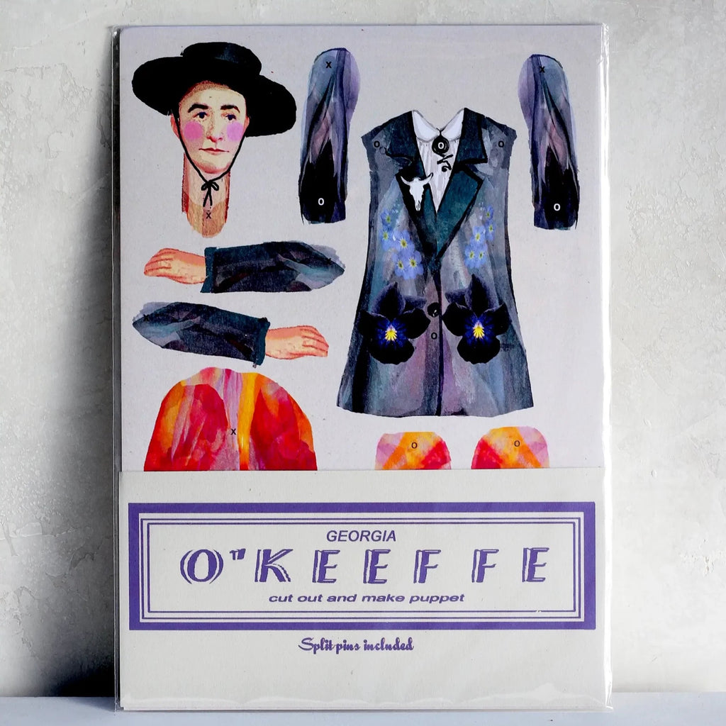 O'Keeffe Cut-and-Make Puppet