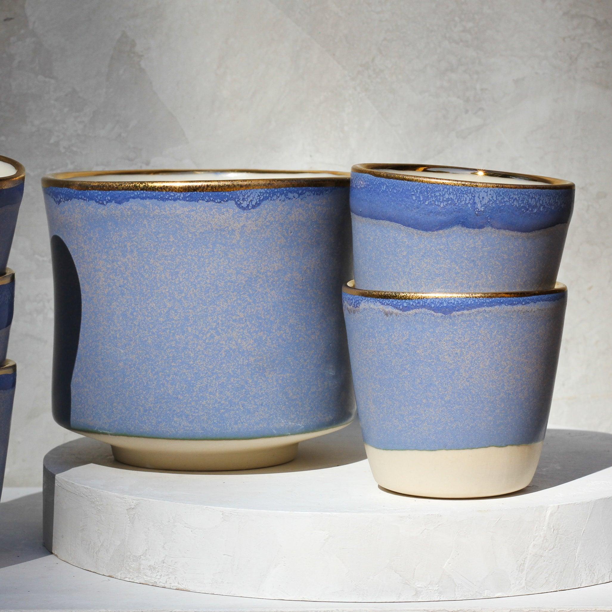 Stars are Bright Espresso Cup / Shot Glass - Apricity Ceramics 