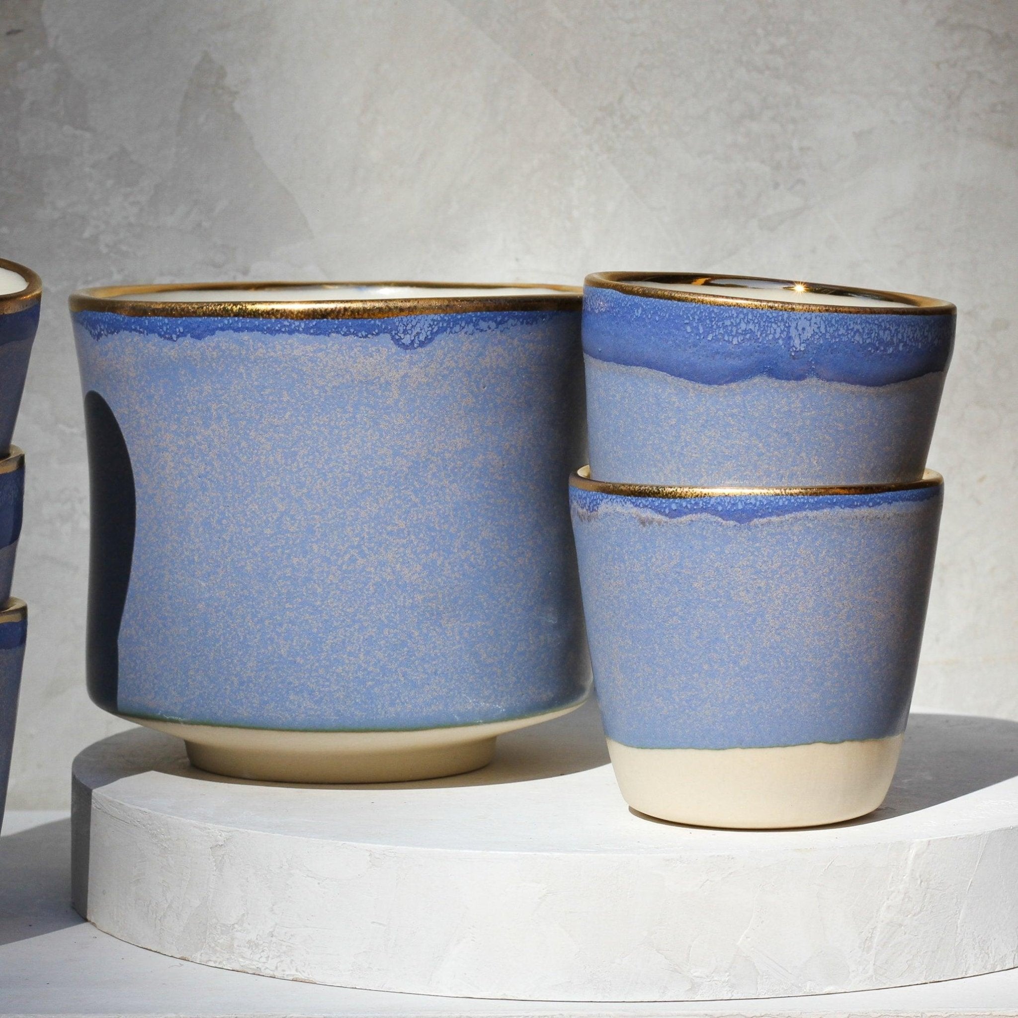 Stars are Bright Espresso Cup / Shot Glass - Apricity Ceramics