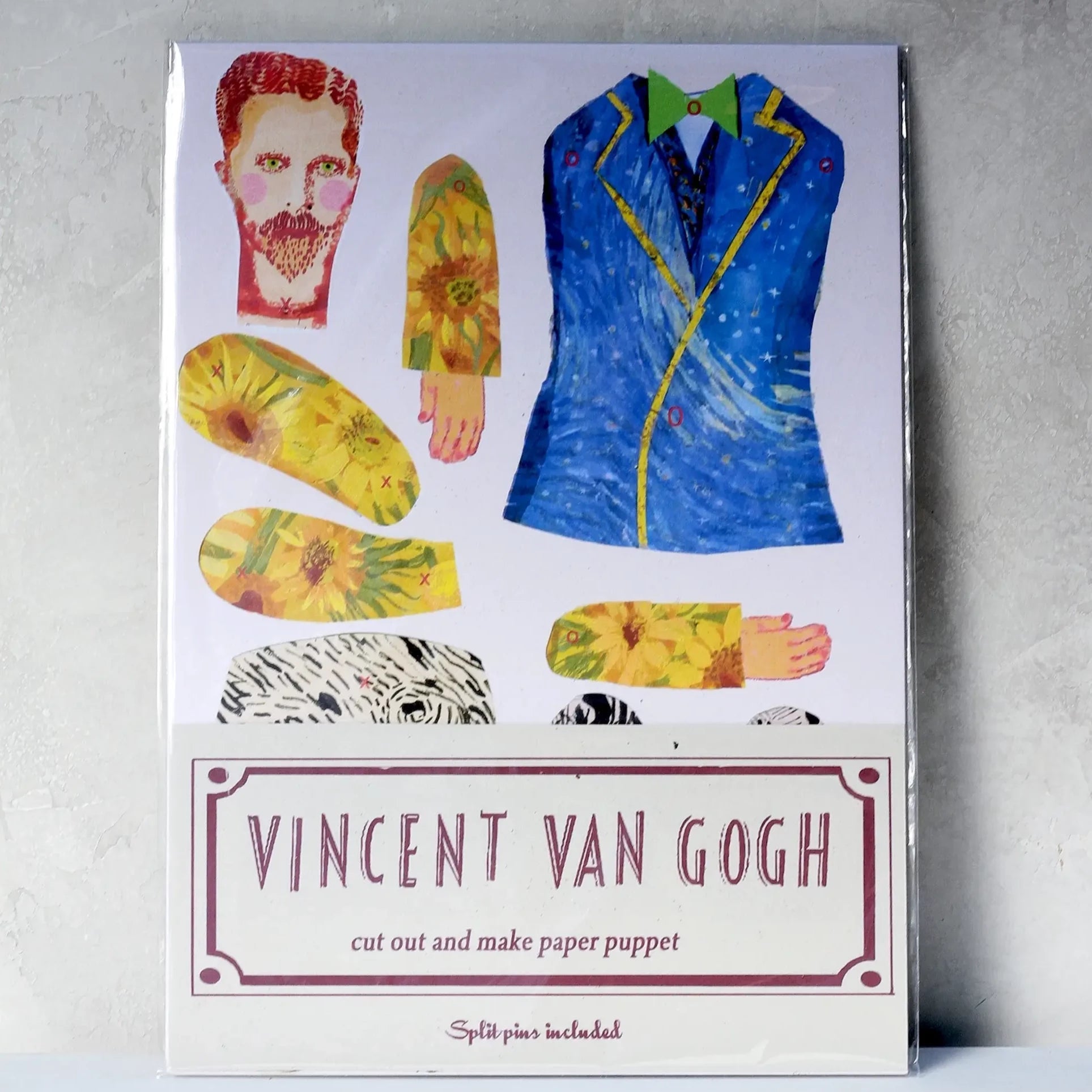 Van Gogh Cut-and-Make Puppet - Apricity Ceramics